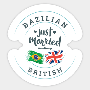 Brazilian married to British citizen Sticker